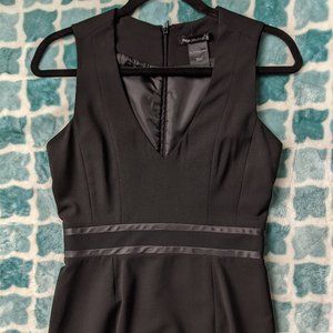 PAIGE Black Label Virgin Wool Black Sheath Dress